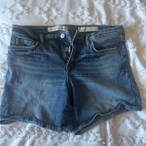 Blue Denim Shorts